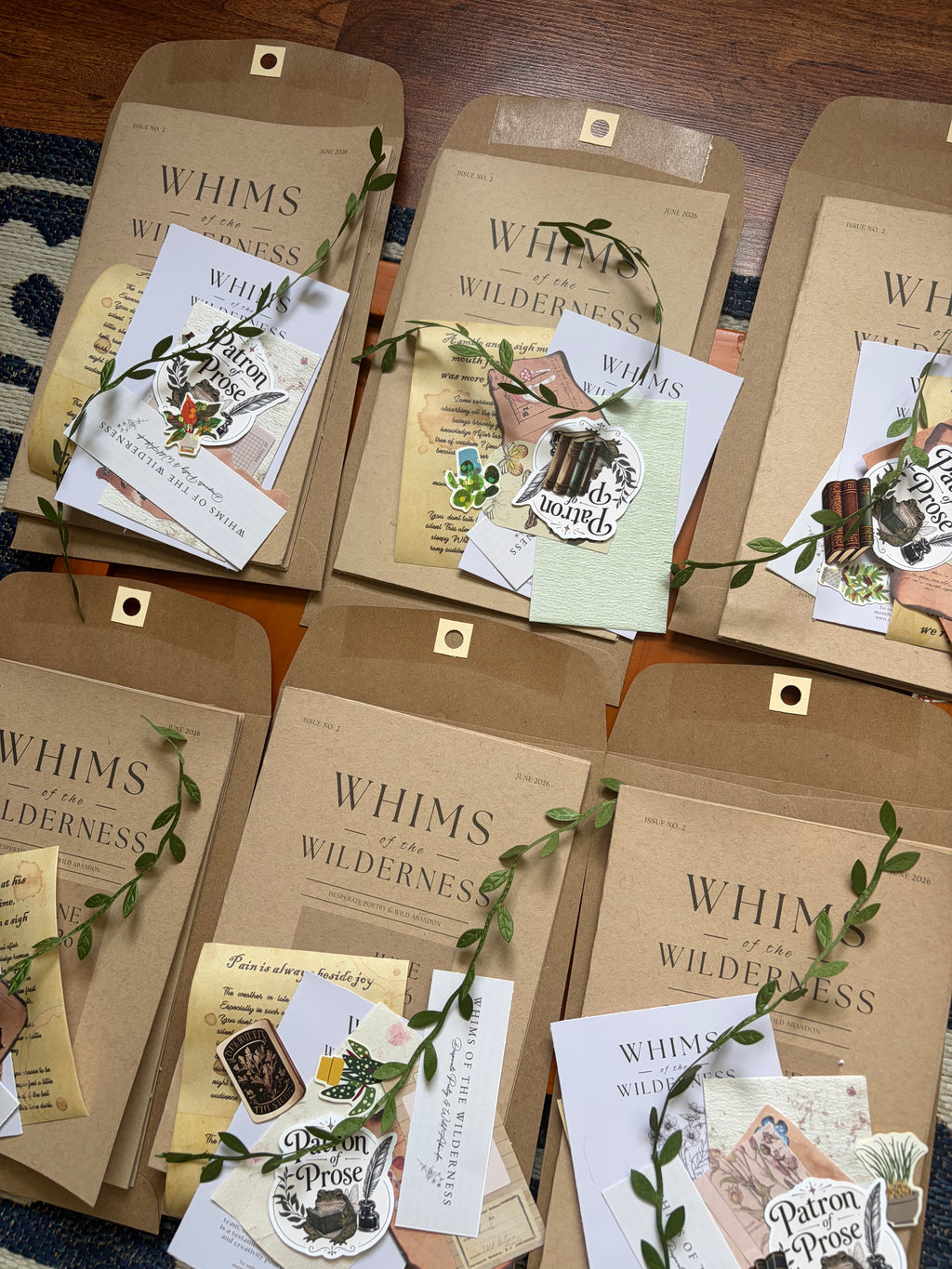 Poetry Club Mail Subscription - Whims of the Wilderness